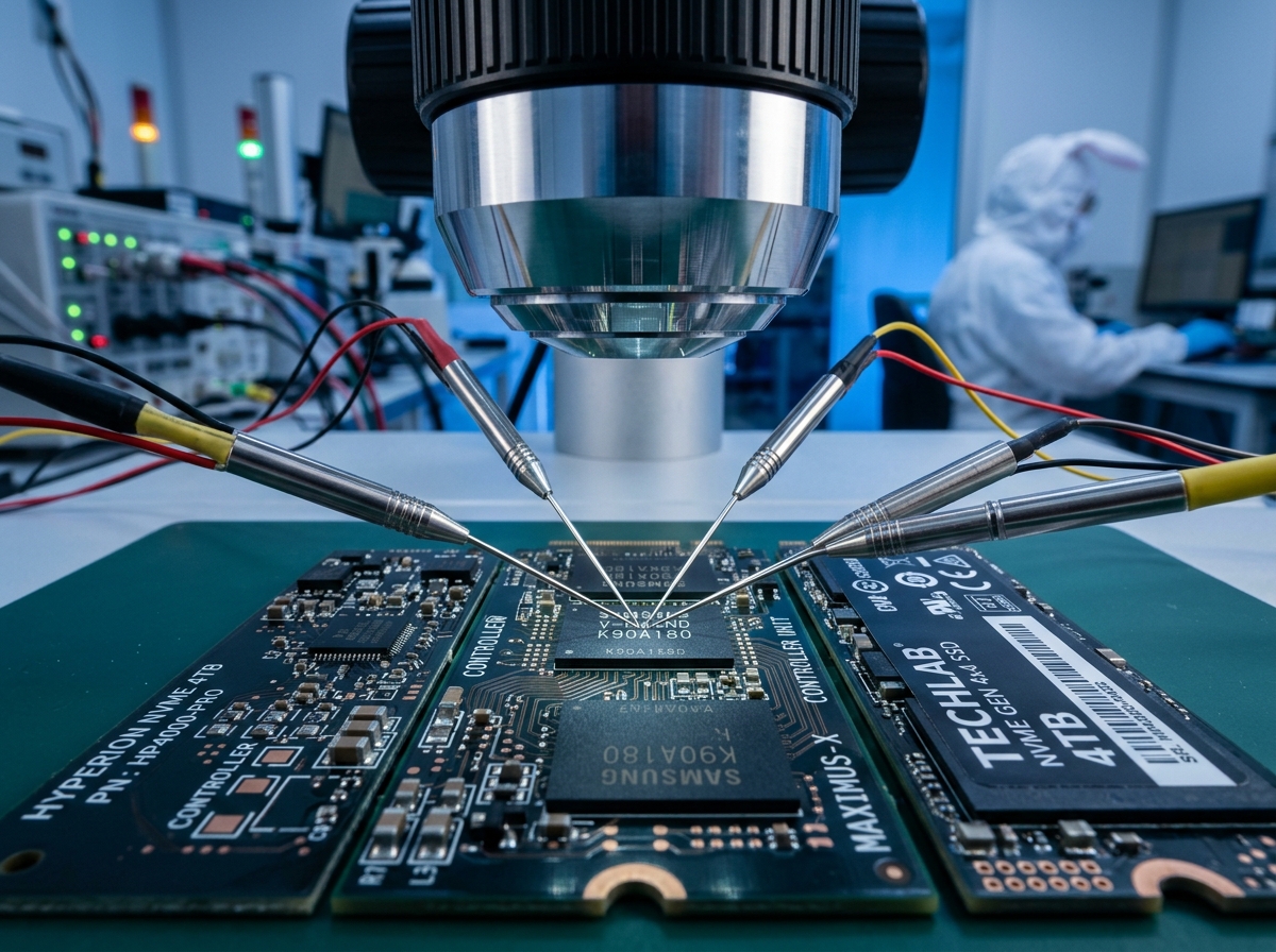 SSD and NVMe Flash Recovery
